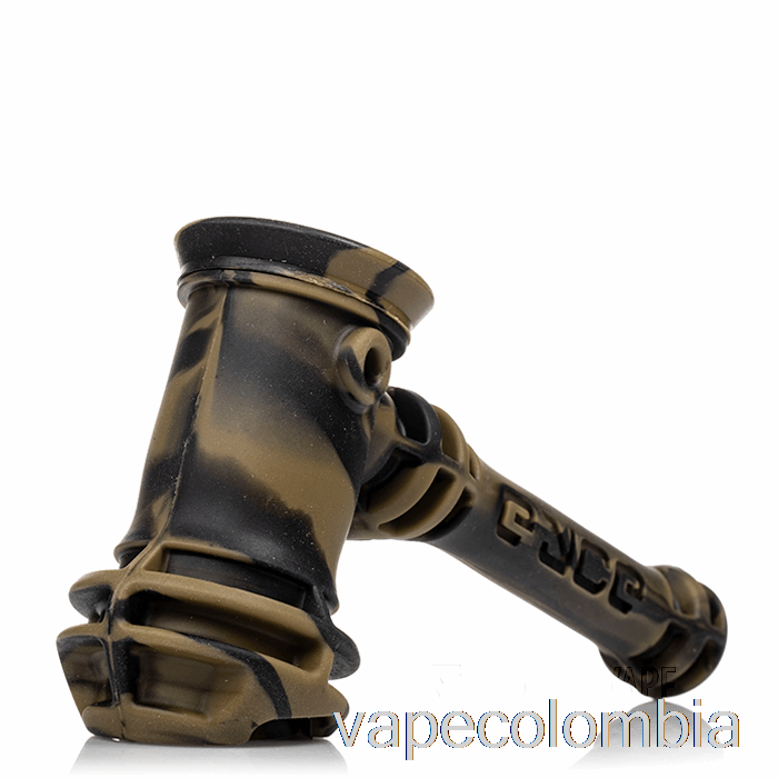 Vape Desechable Eyce Hammer Burbujeador De Silicona Whisky (negro / Marrón)